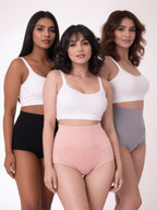 SmoothFit High-Waisted Panty Set of 3 (Mix Color)