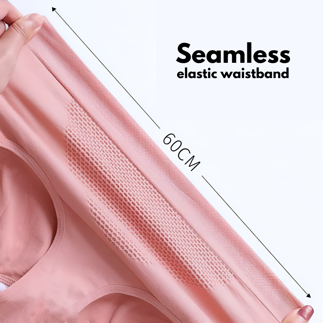 High-Waisted Tummy Support Underwear ( Grey ) Pack Of 2