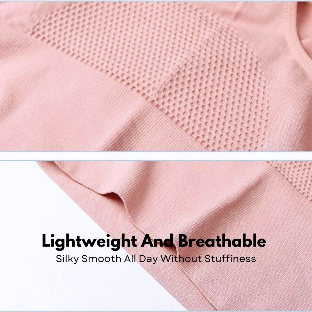 High-Waisted Tummy Support Underwear ( Pink ) Pack Of 2