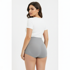 High-Waisted Tummy Support Underwear ( Grey ) Pack Of 2